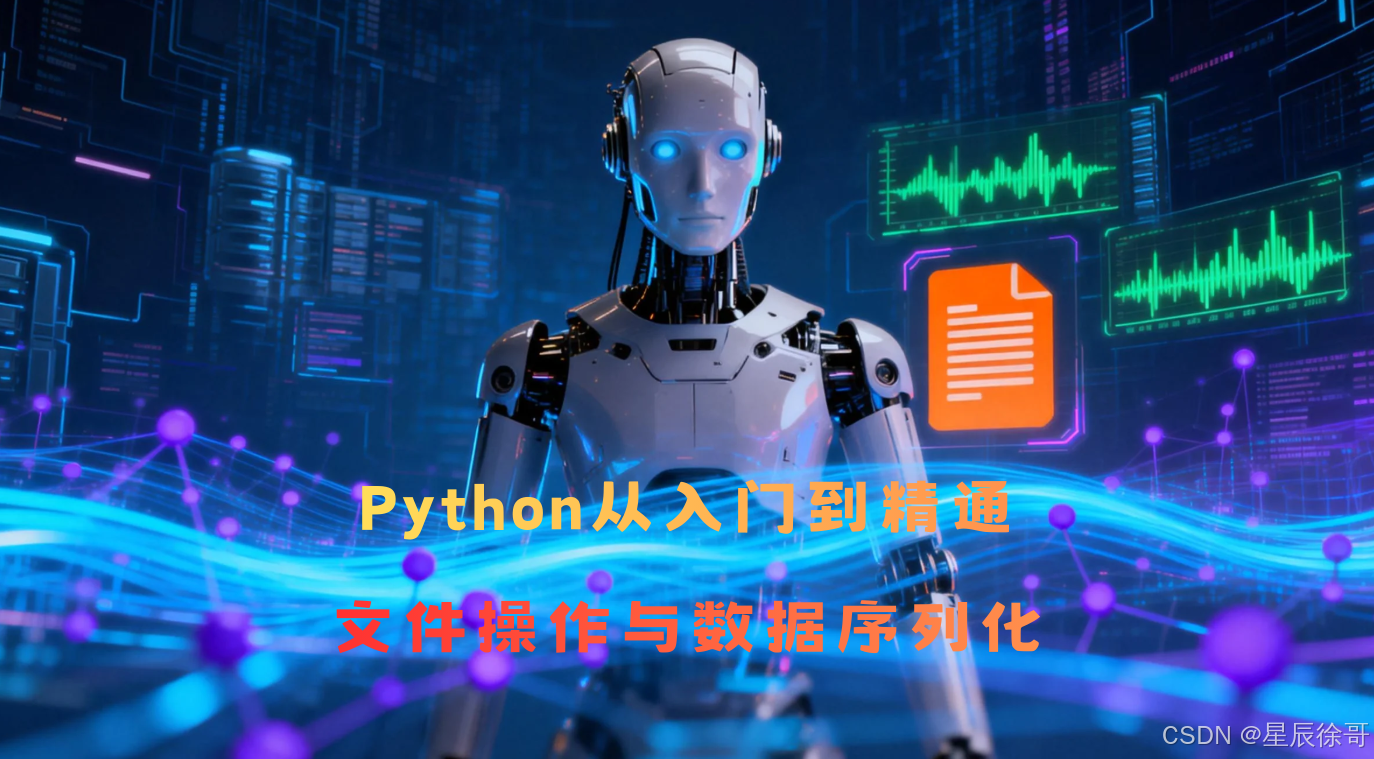 Python开发从入门到精通：文件操作与数据序列化-CSDN博客
