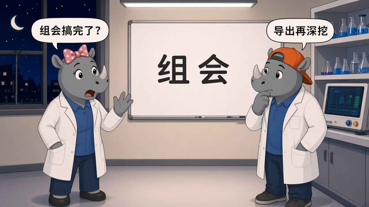 女犀牛问智者太挑剔,男犀牛说好奇的人需要朋友