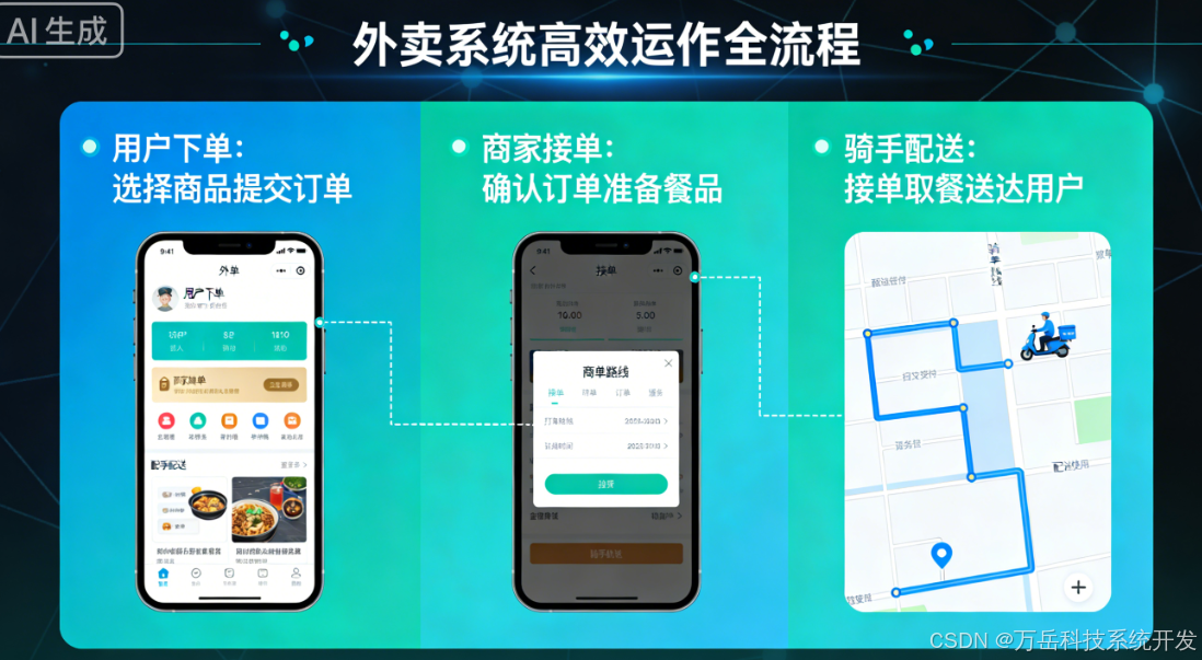 外卖配送系统搭建