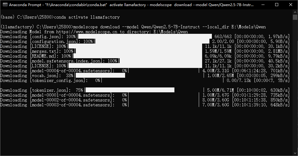 Windows下模型微调+量化+对话三部曲之模型微调（llamafactory+llamacpp+ollama）_在windows llama-factory微调