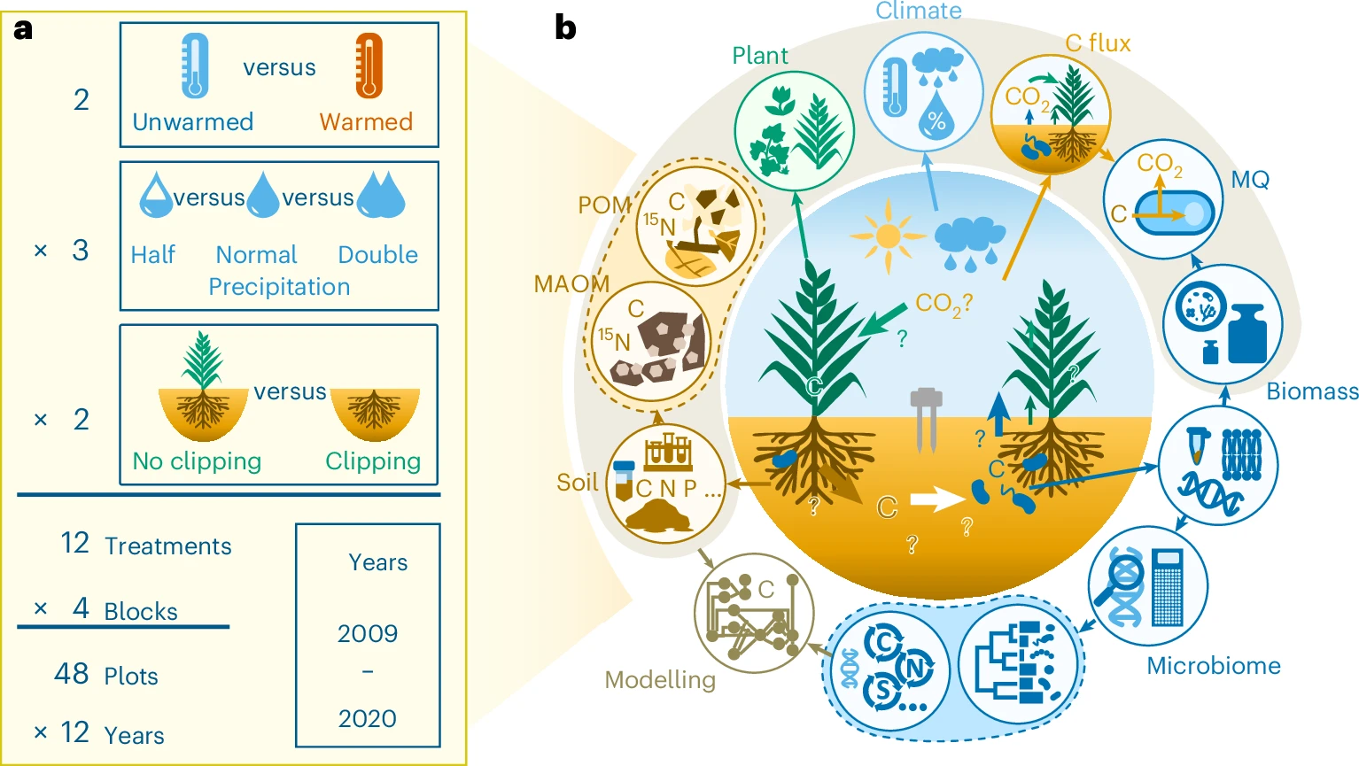 文献阅读 260401-Drought amplifies warming-induced soil carbon loss in a ...