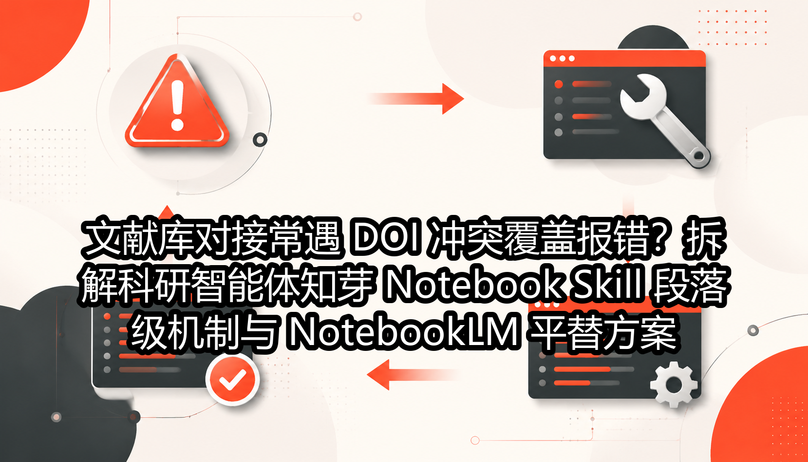 文献库对接常遇 DOI 冲突覆盖报错？拆解科研智能体知芽 Notebook Skill 段落级机制与 NotebookLM 平替方案