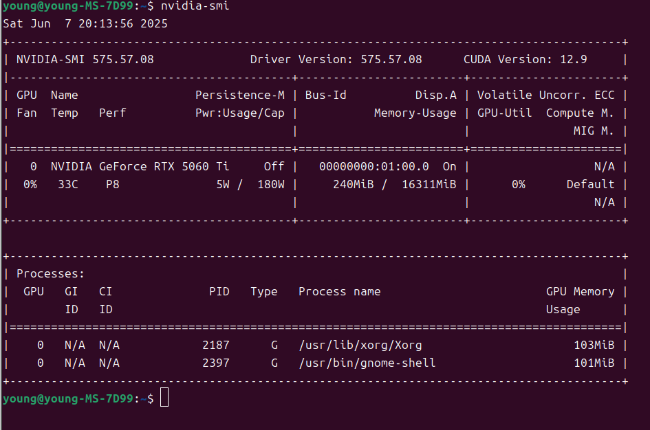 ubuntu中nvidis-smi报错not found&&ubuntu24.04安装50系显卡驱动_ubuntu nvidia-smi not found