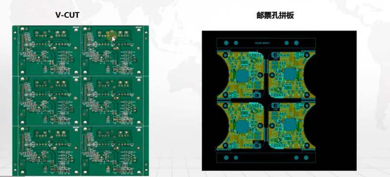 PCB拼板两种核心工艺:V-Cut(微切)与邮票孔-CSDN博客