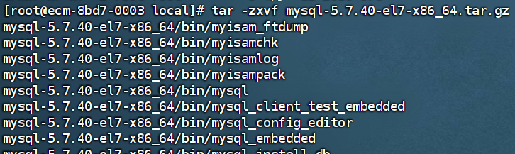 centos离线安装mysql