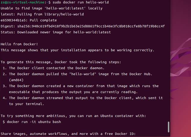 Ubuntu环境下Docker的安装与简单实践_ubuntu docker