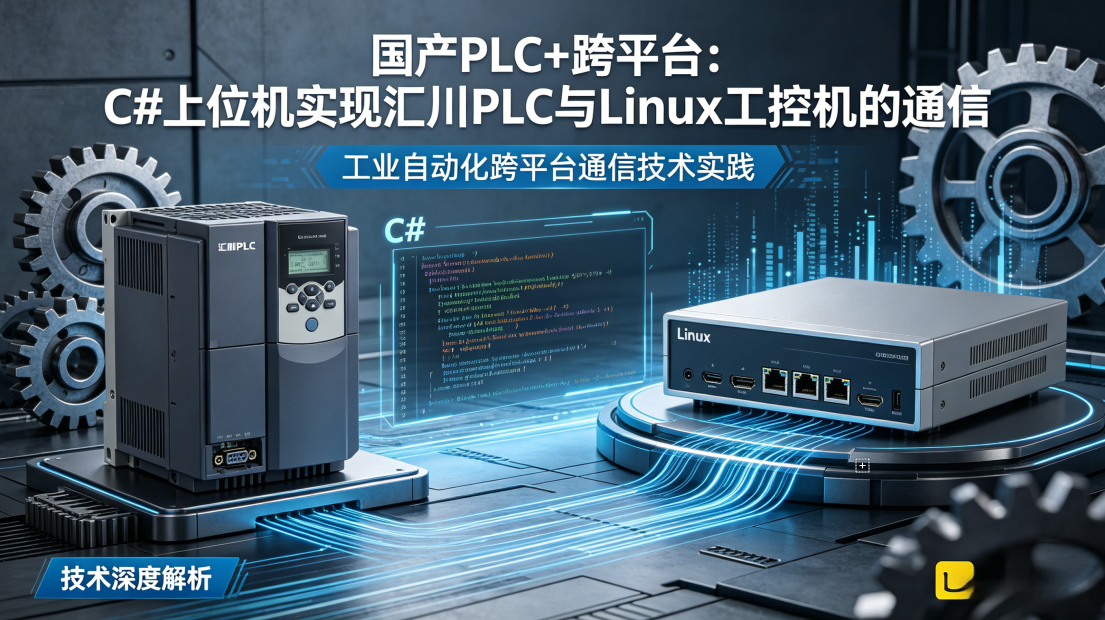 国产PLC+跨平台革命:C#上位机实现汇川PLC与Linux工控机的工业级通信实战_汇川plc 上位机通信库-CSDN博客