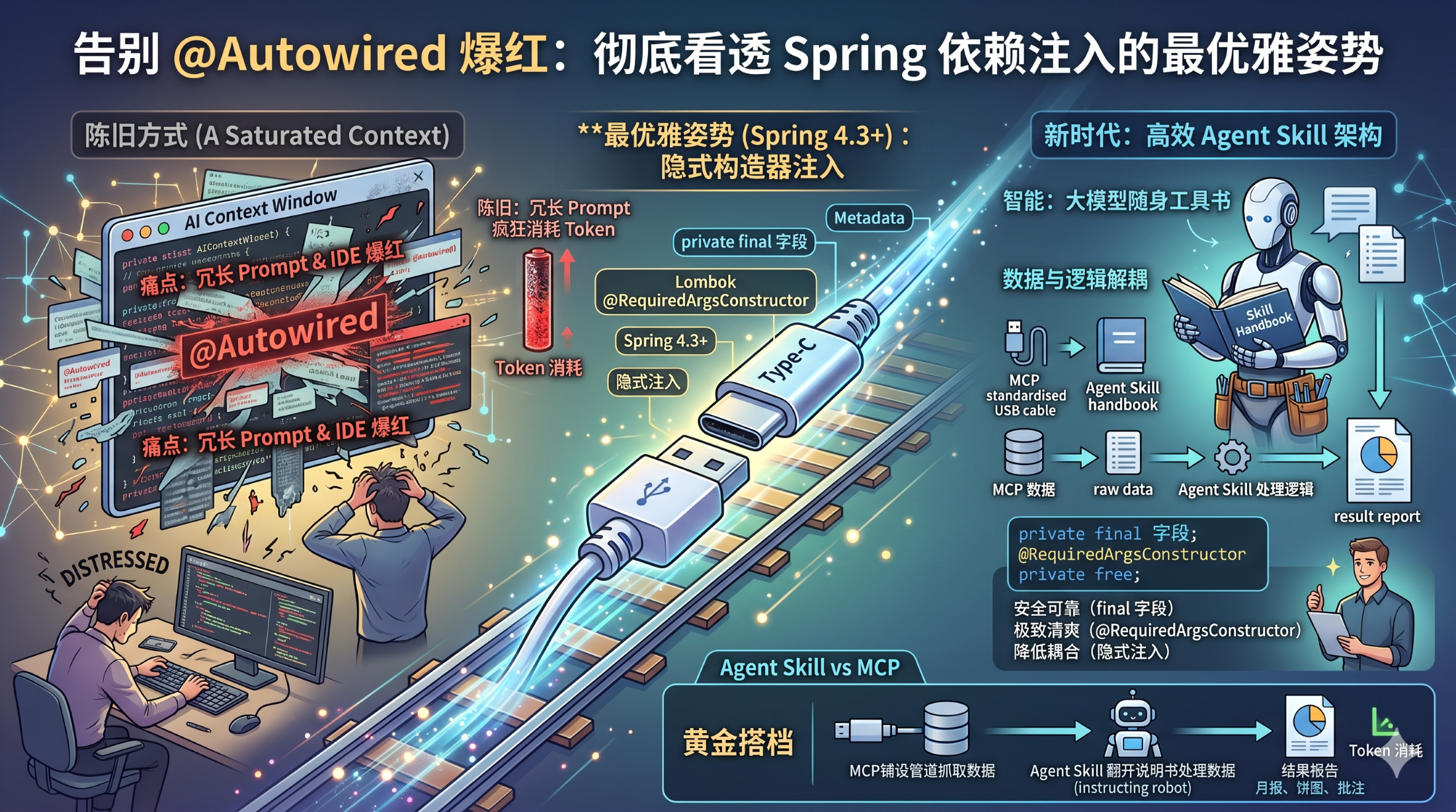 告别 @Autowired 爆红：彻底看透 Spring 依赖注入的最优雅姿势-CSDN博客