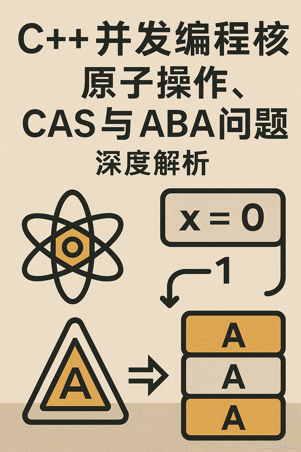 C++并发编程核心：原子操作、CAS与ABA问题深度解析_c++ cas aba-CSDN博客