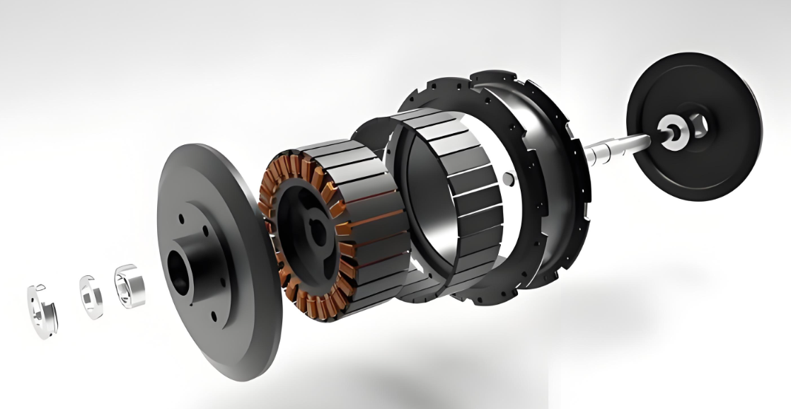 轮毂电机结构示意图