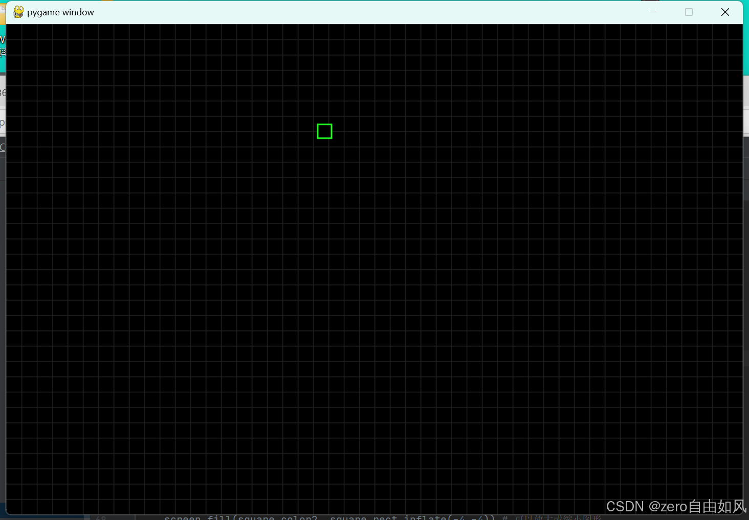 pycharm小游戏贪吃蛇及pygame模块学习（）