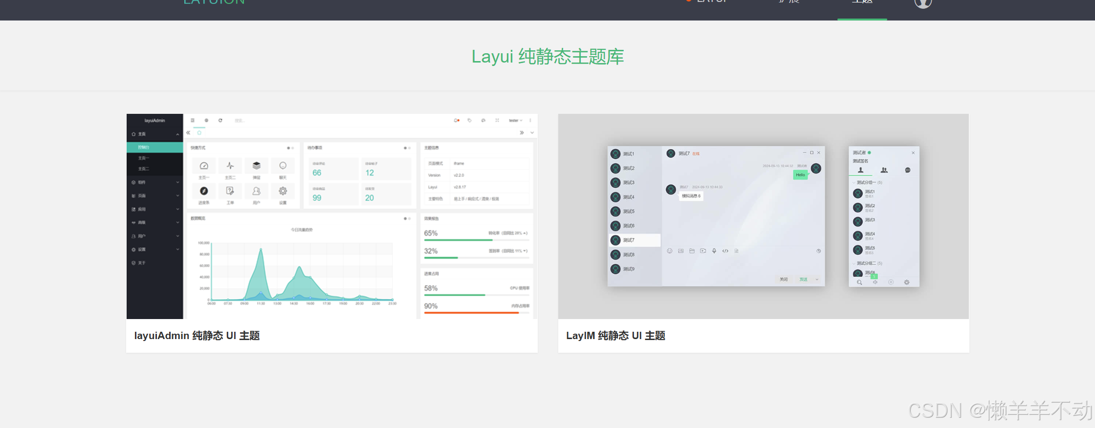 前端框架网站-实用版_基于layui得简单网站-CSDN博客