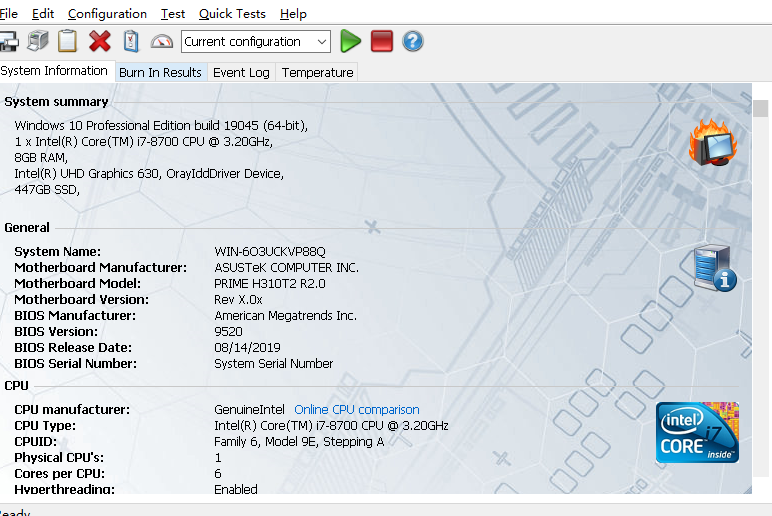 IntelBurnTest pro拷机工具-CSDN博客