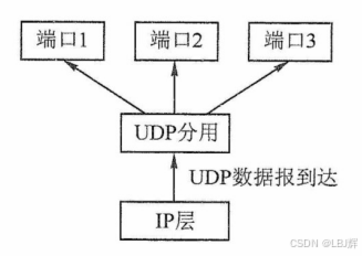 UDP基于端口的分用