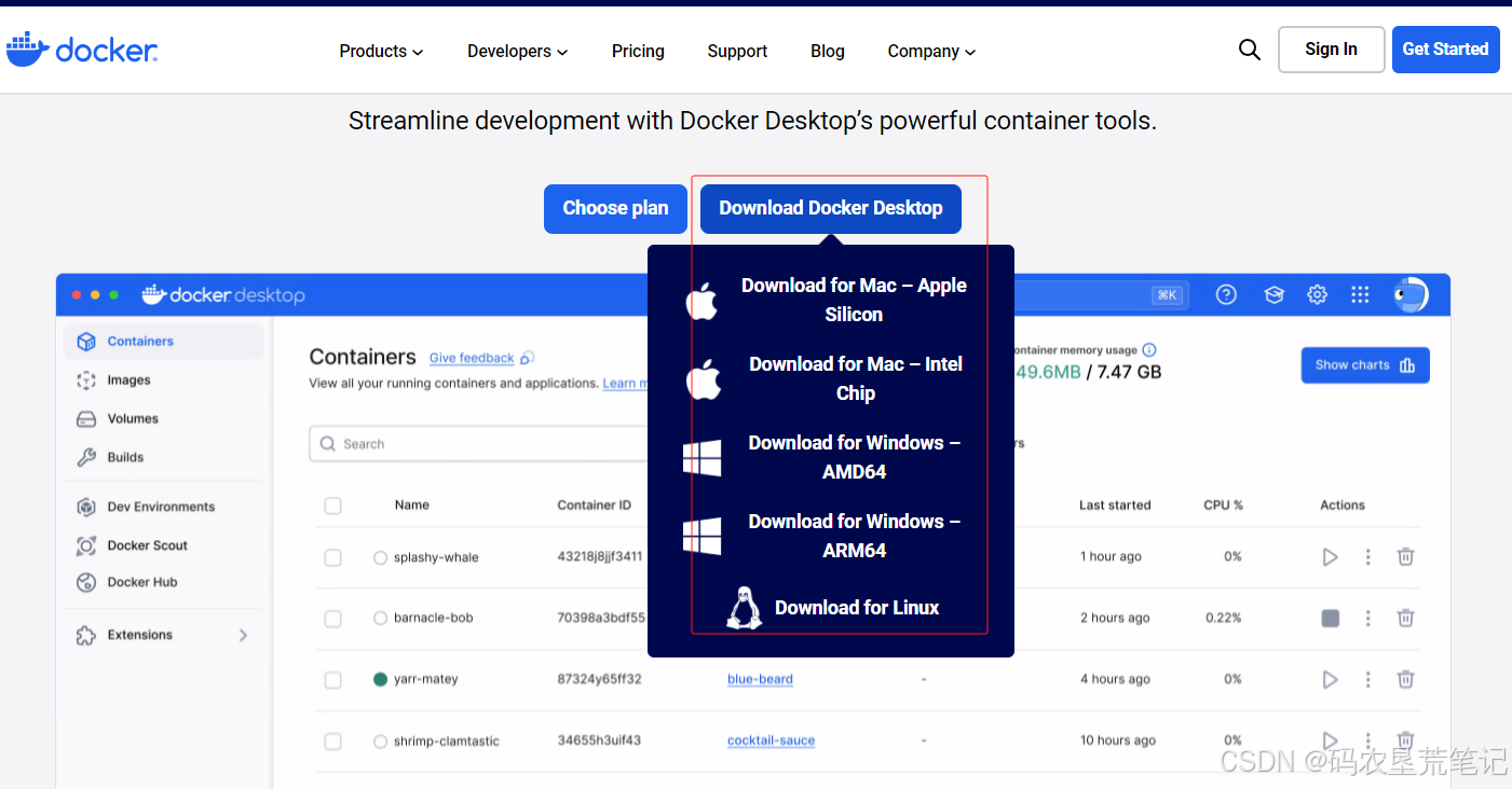 小白也能轻松上手的 Docker 安装教程(适用于 Windows / macOS / Linux)_docker小白安装-CSDN博客