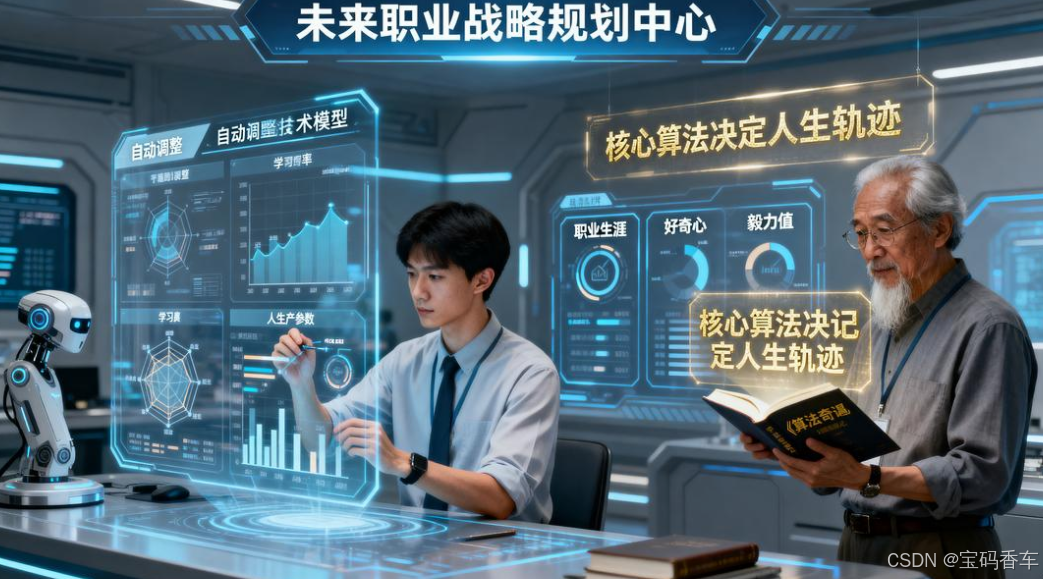 当AI用数据训练功能模型：初级Python开发者如何用创意超参数优化职业生涯？—— 老码农的算法奇遇记