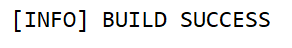 BUILD SUCCESS