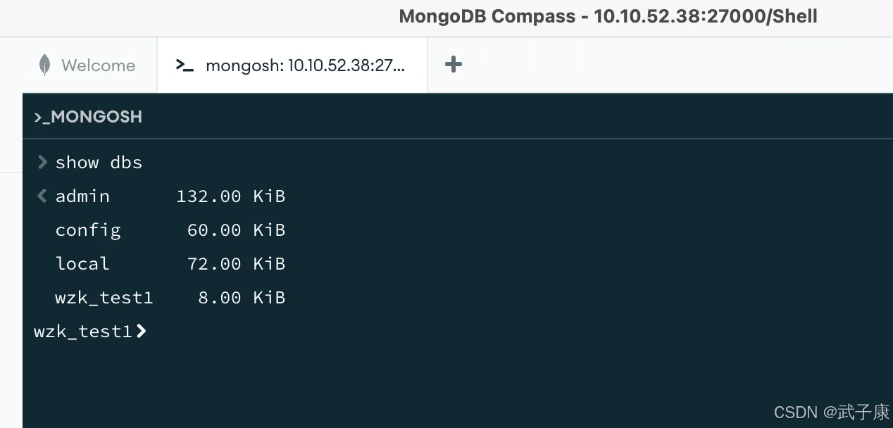查看数据库内容