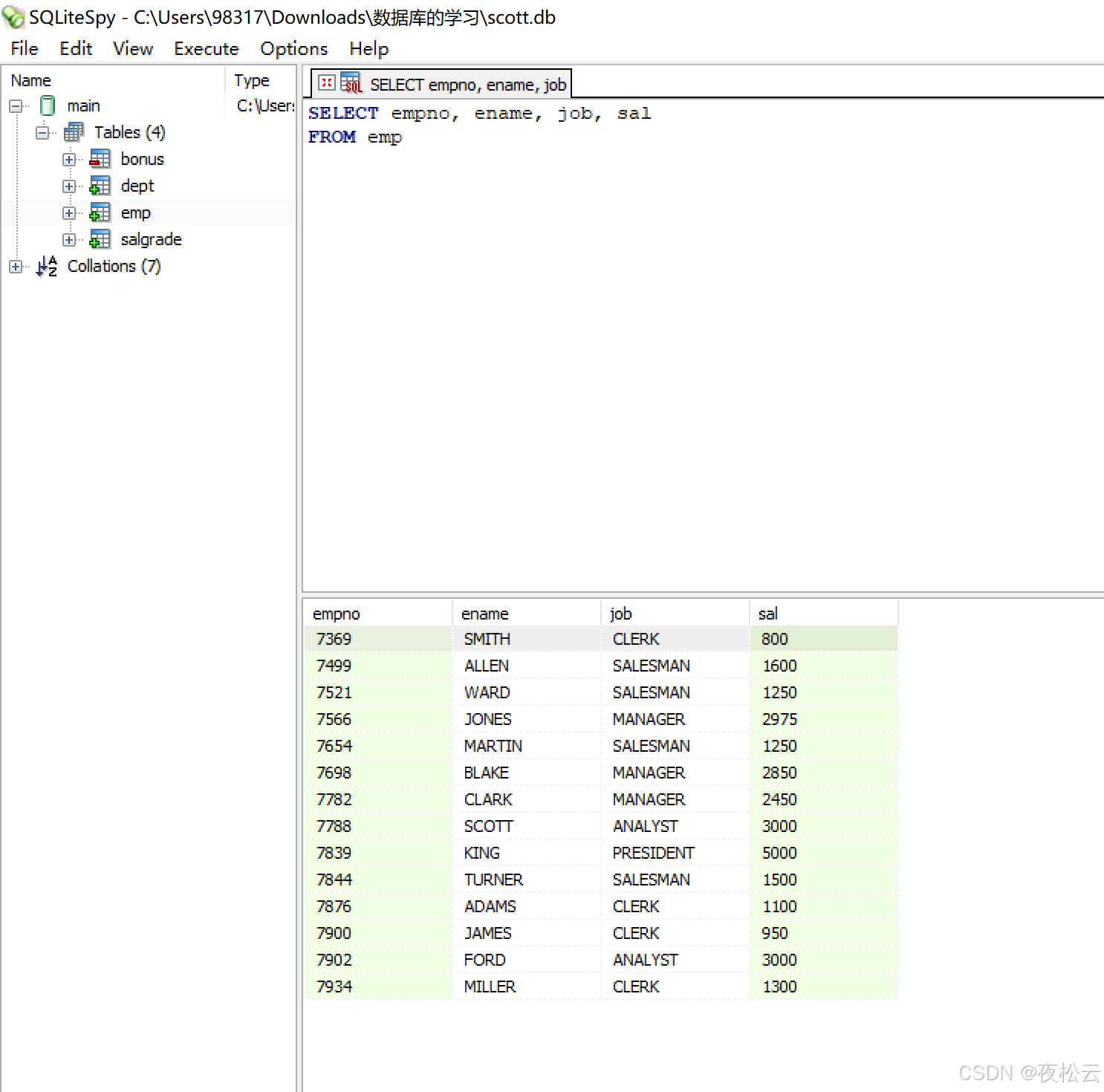 数据库SQL入门指南：从基础查询到实战操作详解_sql基础查询在哪里使用-CSDN博客