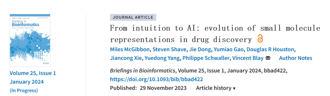 From Intuition to AI: Evolution of Small Molecule Representations in Drug Discovery