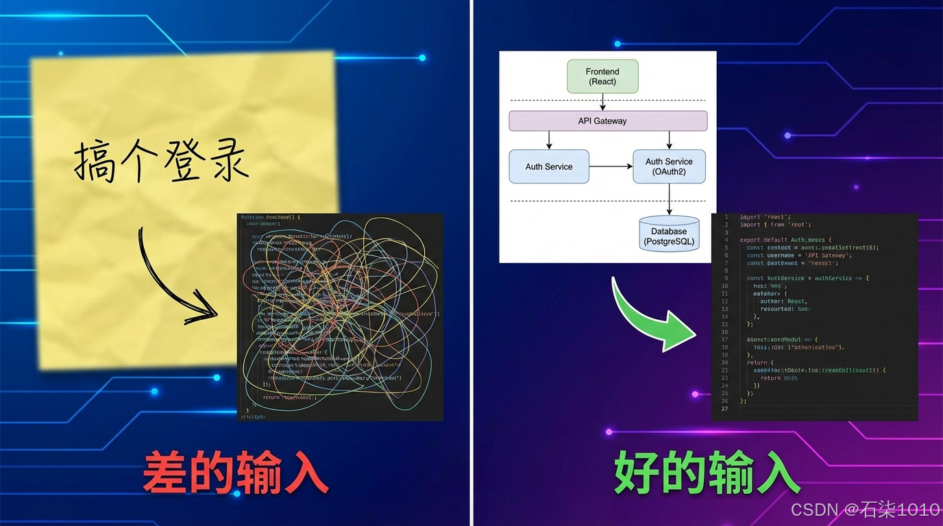 输入决定输出