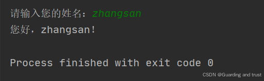 input运行结果