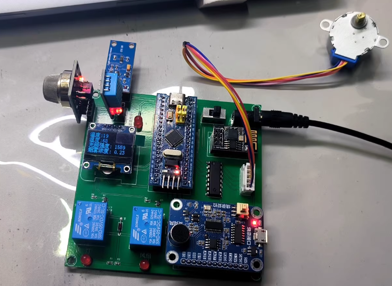 基于STM32与ESP8266的智能家居控制系统【免费开源】_esp8266和stm32通信-CSDN博客