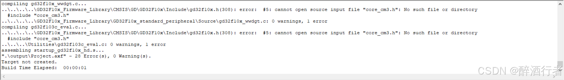 GD32官方例程Device找不到芯片解决_secured gd32 device detected-CSDN博客