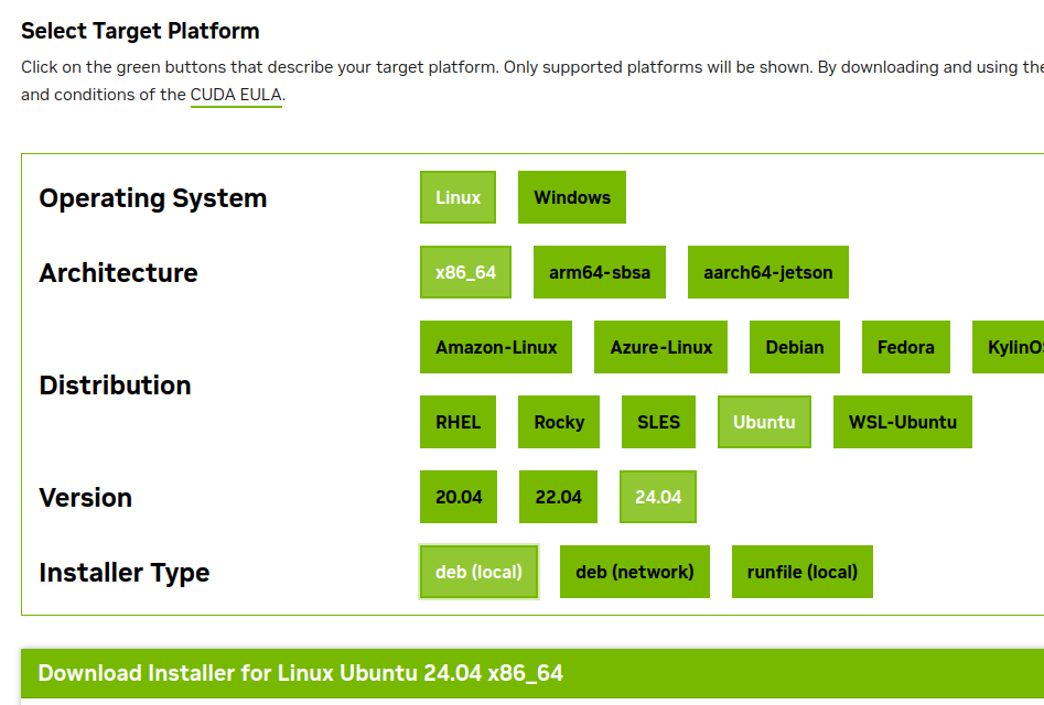 Ubuntu24.04+5060ti配置深度学习环境_ubuntu 5060ti