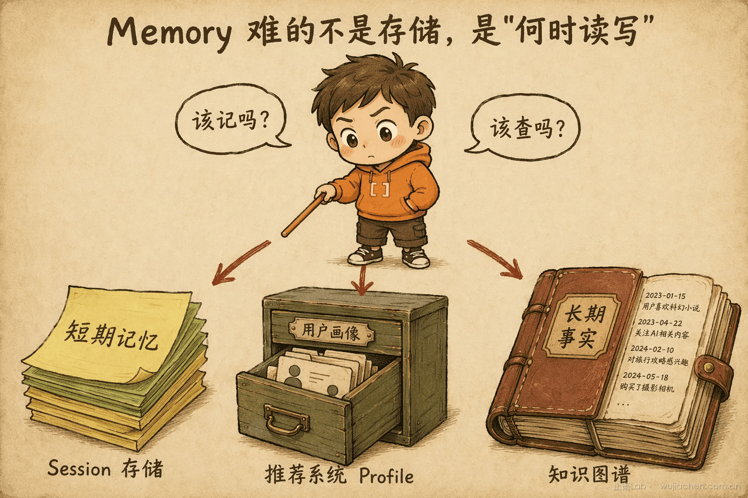 Agent Memory 三层架构