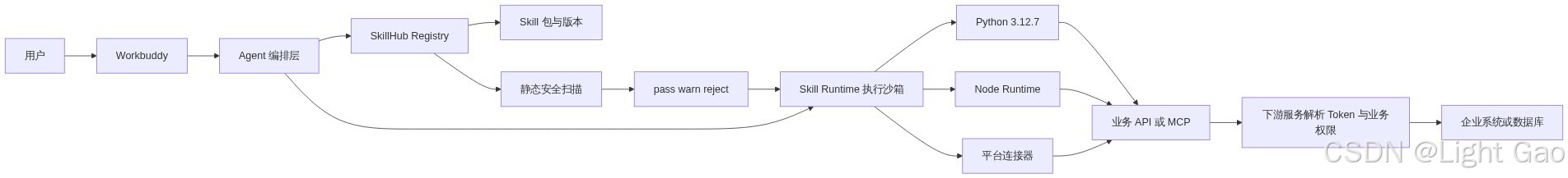 SkillHub Runtime 分层架构图