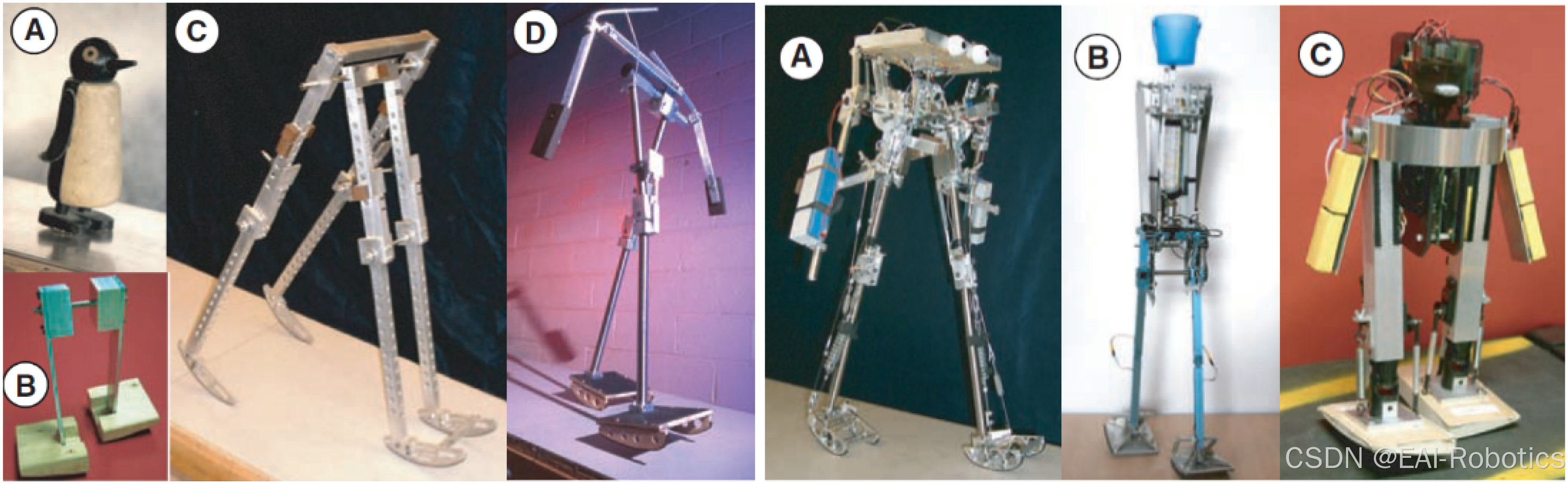 Passive walking robots
