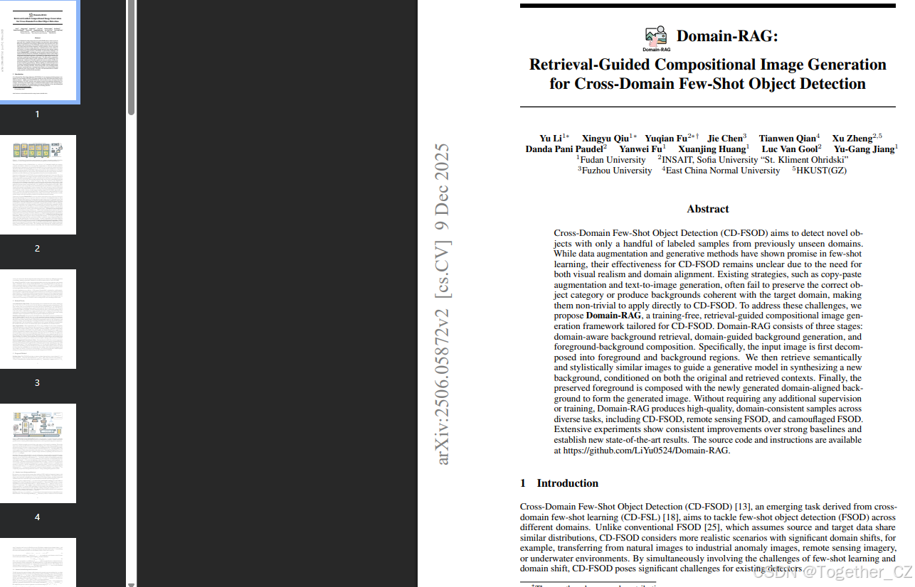 Domain-RAG:Retrieval-Guided Compositional Image Generation for Cross ...