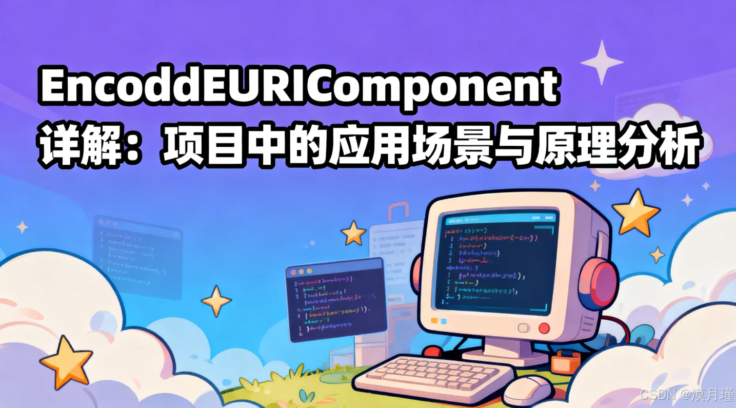 encodeURIComponent 详解:项目中的应用场景与原理分析-CSDN博客