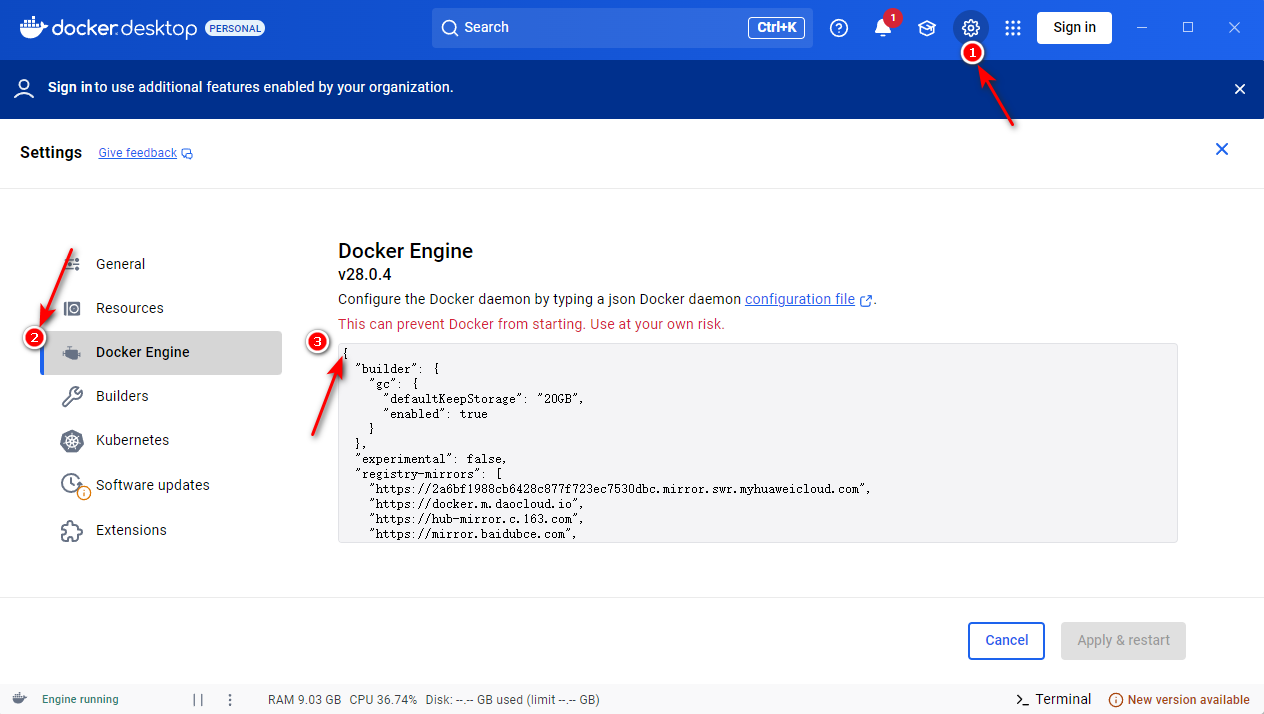 Docker | Docker Desktop 国内镜像源 | Docker换源-CSDN博客