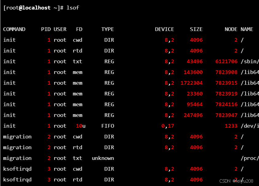 Lsof Bade lsof的26个使用实例_lsof用法-CSDN博客