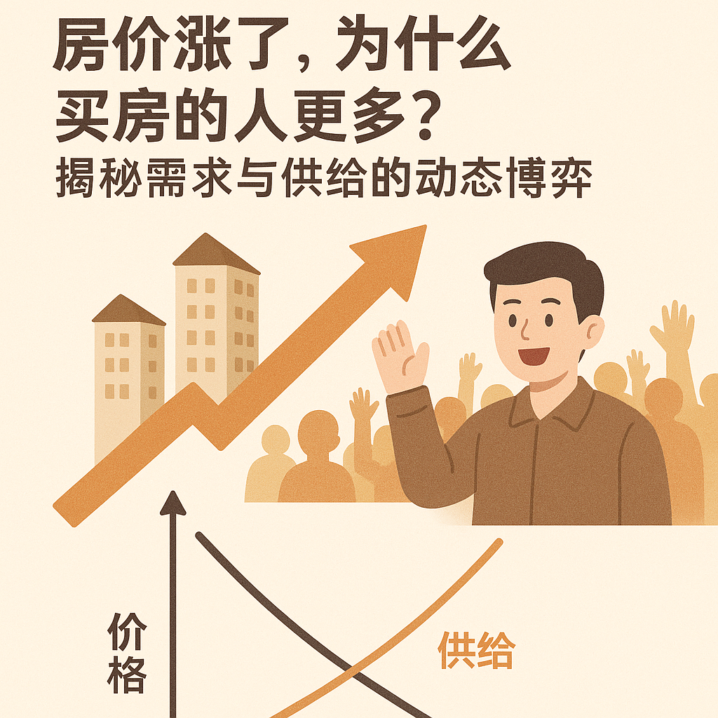 房价涨了，为什么买房的人更多？揭秘需求与供给的动态博弈_需求曲线涨价去库存相悖吗-CSDN博客