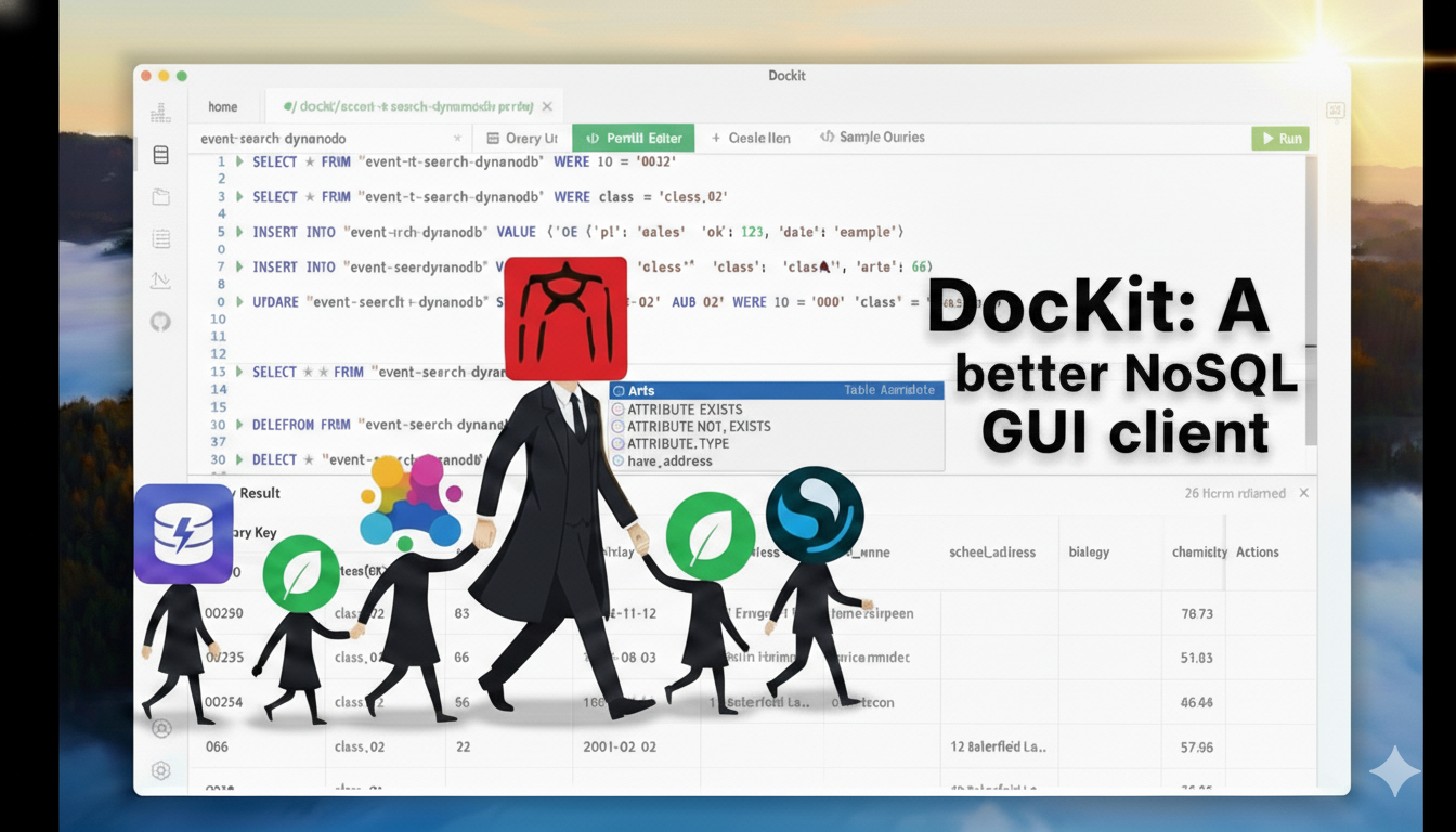 NoSQL 数据库桌面客户端 - DocKit 正式支持 DynamoDB[特殊字符]-CSDN博客