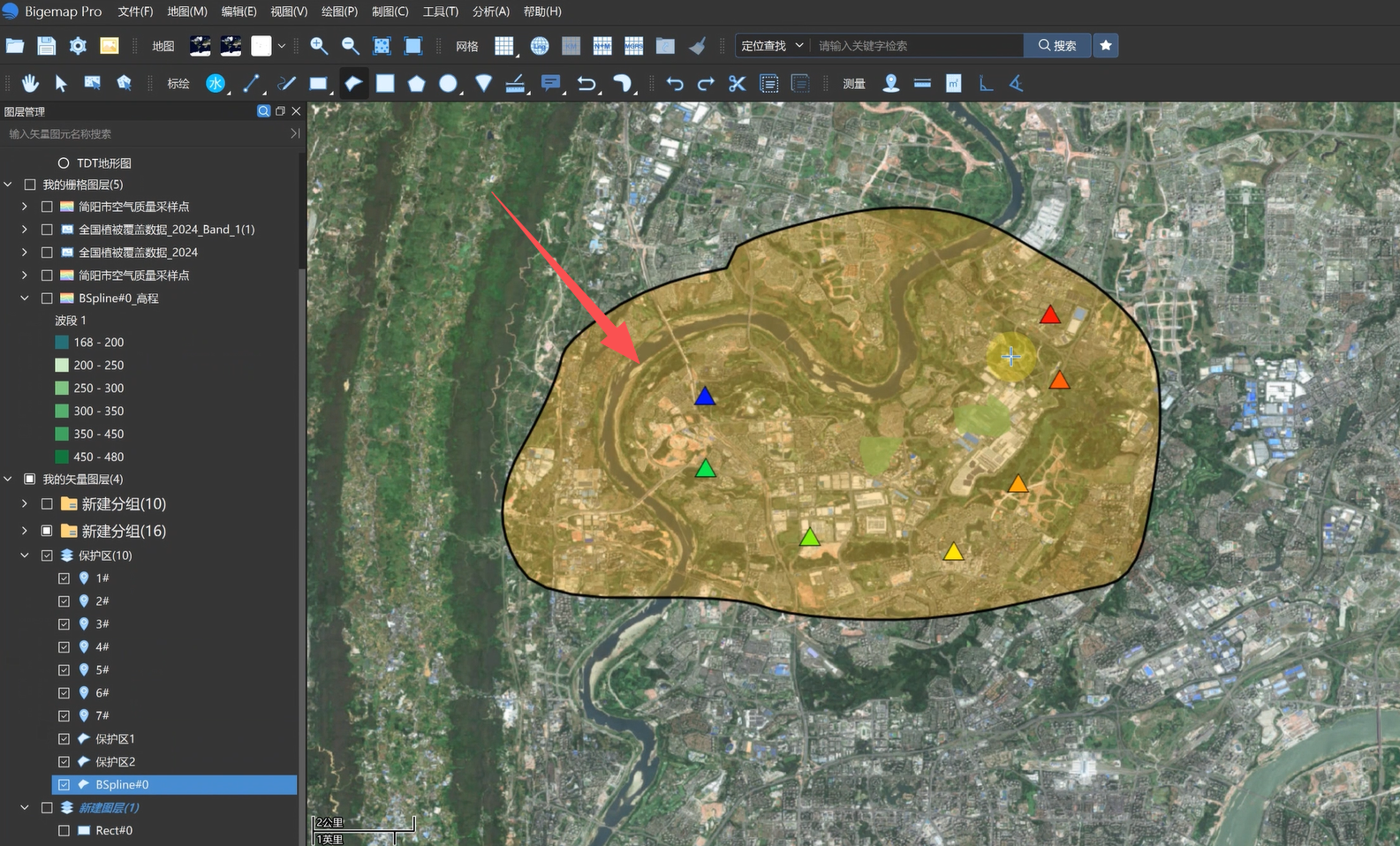 保姆级教程！Bigemap Pro 高程地形渲染，从数据准备到出图全流程_bigemap使用教程-CSDN博客