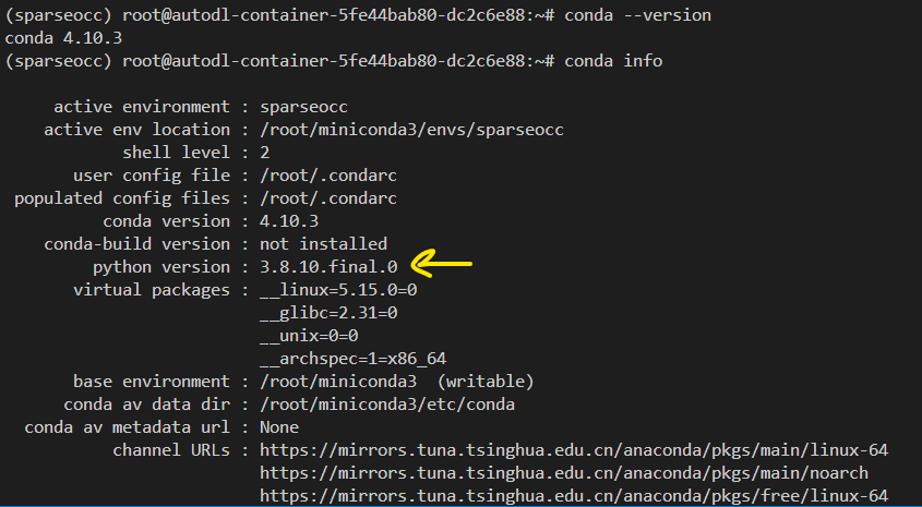 [已解决] Solving environment: failed with repodata from current_repodata.json （python其实已经被AutoDL装好了！）_collecting package metadata (repodata.json): done