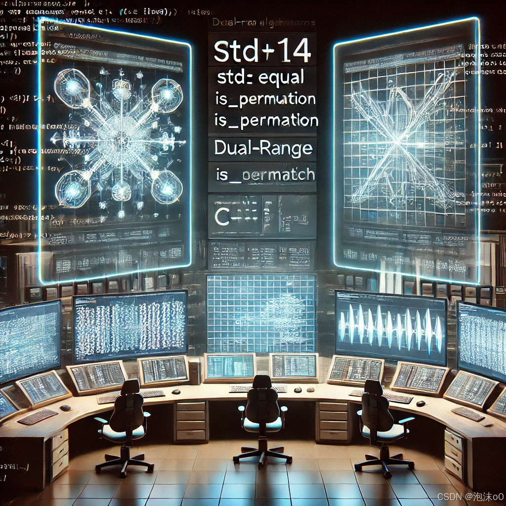 【C++14 library features】深入理解 C++14 Dual-Range 算法:std::equal、std::is ...