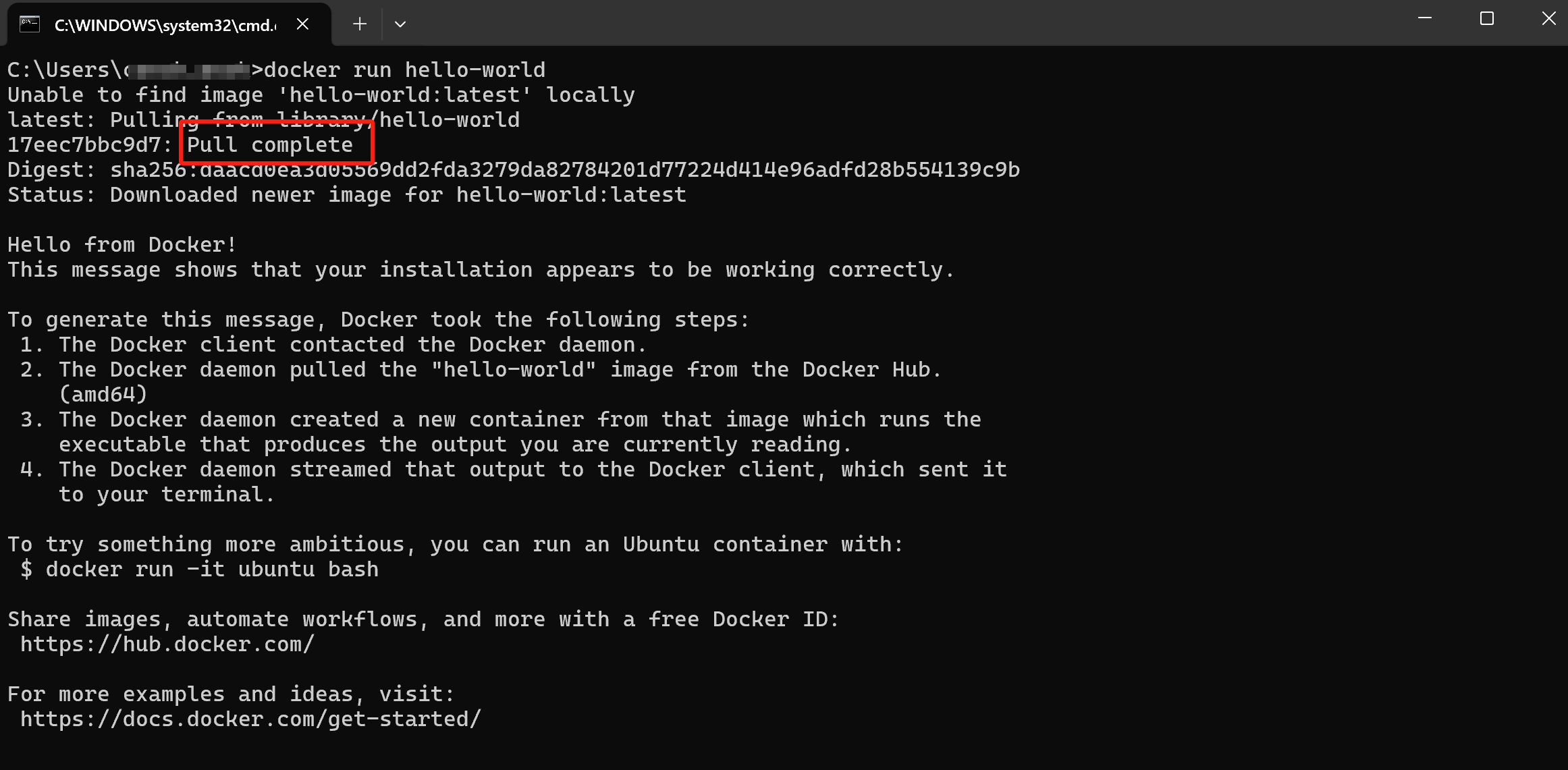 Windows 环境下安装 Docker 的详细教程（超详细图文）_windows 安装docker