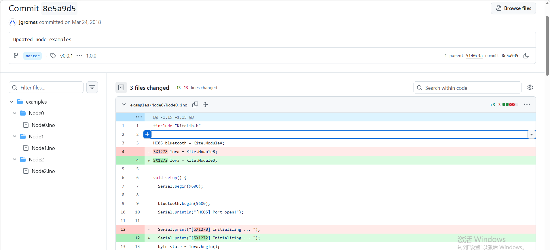 https://github.com/jgromes/RadioLib/tree/9fe0e3600570b44cbcdae69f706d71c7cab95b5d