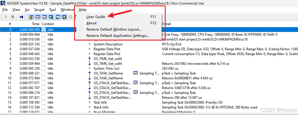 STM32+FreeRTOS 移植SystemView以及打补丁_segger systemview-CSDN博客