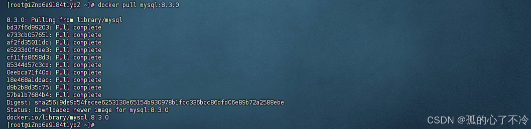 【Docker】安装MYSQL_docker 安装mysql