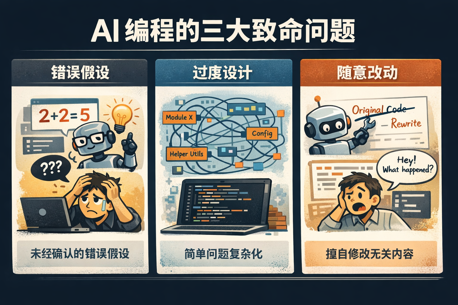 从吐槽到规则：Karpathy 如何给 AI 编程立规矩