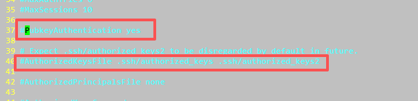 放开这两行配置