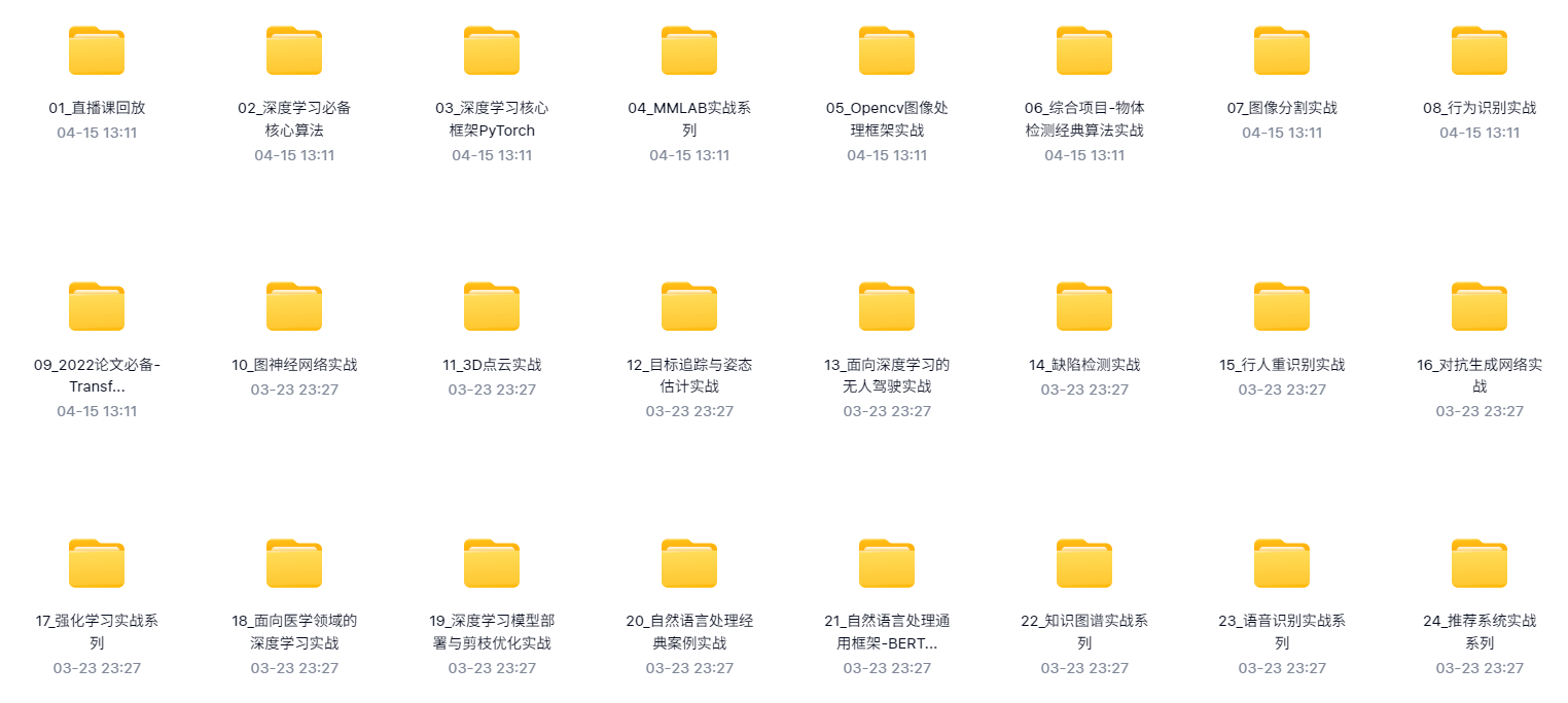AI大模型学习，人工智能深度学习，PyTorch，AIGC实战，ChatGpt，完整版_大模型教程 网盘