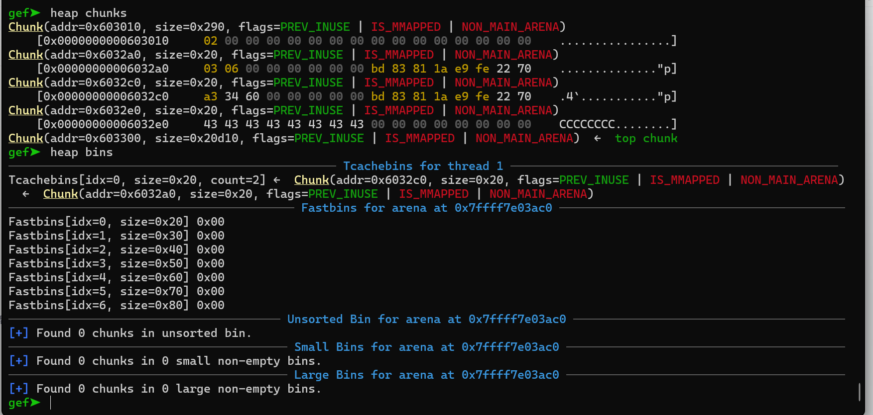Fastbin CTFshow-pwn147-fastbin_dup调试解析_fastbin的pwn题目-CSDN博客