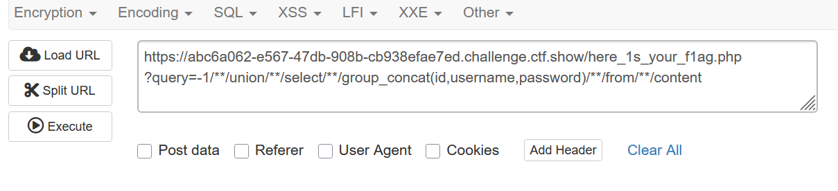 ctf.show web
